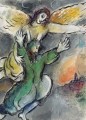 Moise blesses the children of Israel contemporary Marc Chagall
